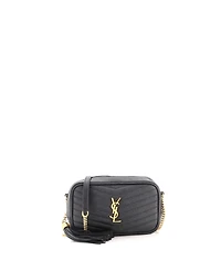 Pre-Owned Saint Laurent Mini Lou Camera Bag Matelasse Chevron Leather