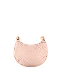 Pre-Owned Bottega Veneta Small Gemelli Shoulder Bag Intrecciato Leather