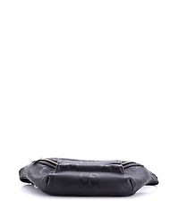 Pre-Owned Gucci Front Pocket Belt Bag Jumbo Gg Embossed Leather