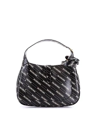 Pre-Owned Gucci Medium x Balenciaga The Hacker Project Jackie 1961 Hobo Printed Leather