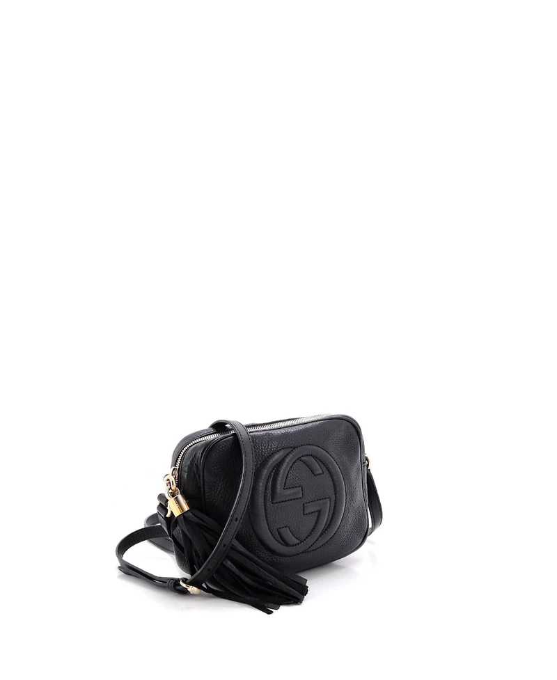 Pre-Owned Gucci Small Soho Disco Crossbody Bag Leather