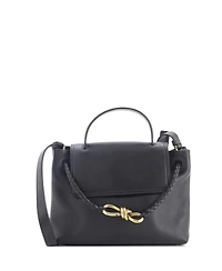 Pre-Owned Bottega Veneta Ciao Ciao Top Handle Bag Leather with Intrecciato Detail