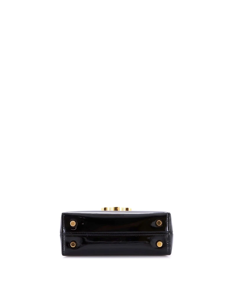 Pre-Owned Celine Teen Nino Top Handle Bag Patent