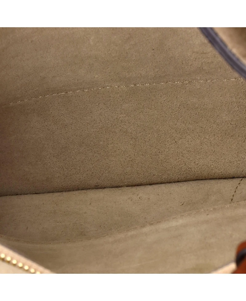 Pre-Owned Chloe Medium Faye Shoulder Bag Leather and Suede
