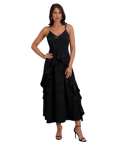Siena Women's V-Neck Long Dress