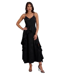 Siena Women's V-Neck Long Dress