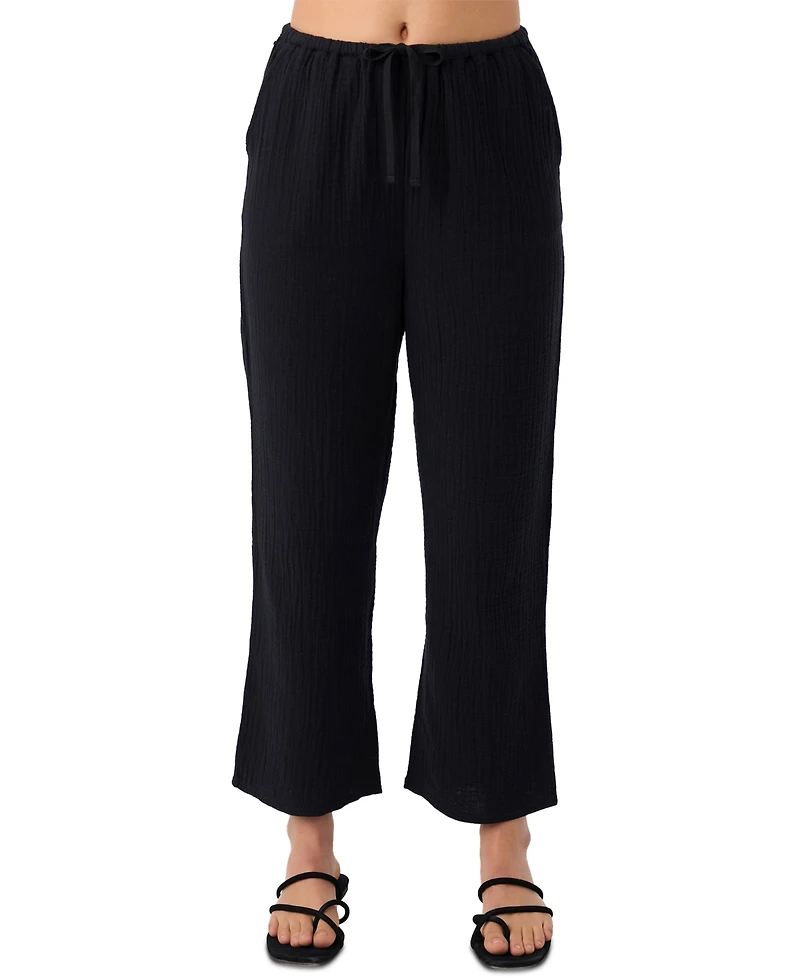 O'Neill Women's Brenda Pull-On Wide-Leg Pants