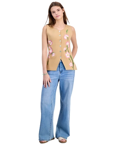 Driftwood Women's Deanna Embroidered Vest