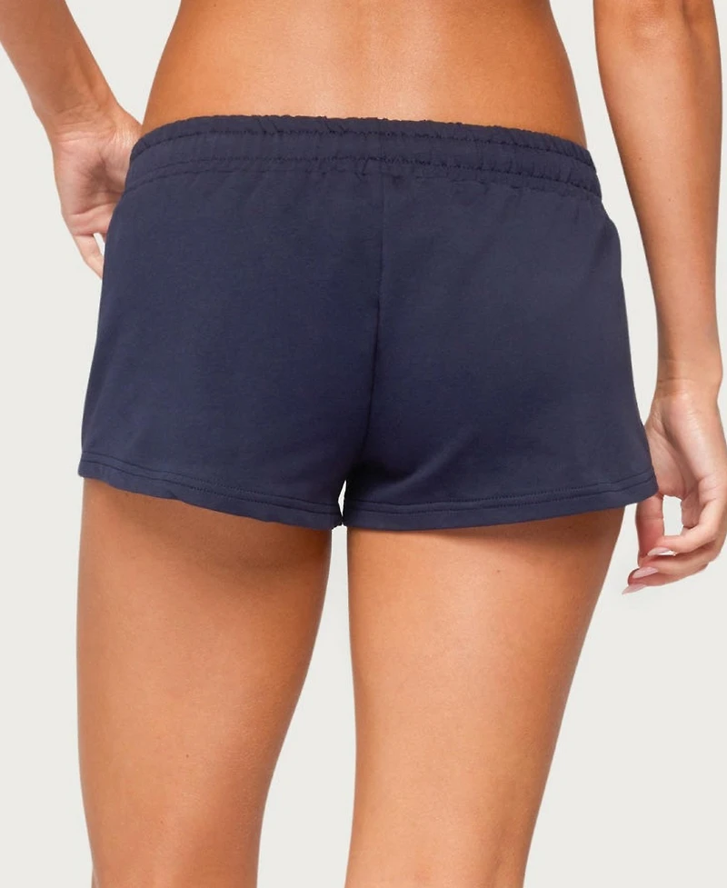 Edikted Women's Cali Low-Rise Pull-On Short Shorts, 2" Inseam