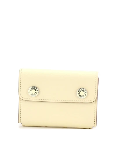Pre-Owned Hermes Hermesnap Card Holder Swift