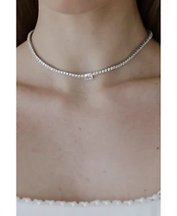 Untamed Petals Monaco Crystal Necklace