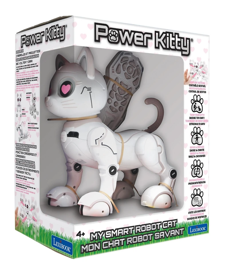 Lexibook Power Kitty Remote Control Programmable Robot Cat