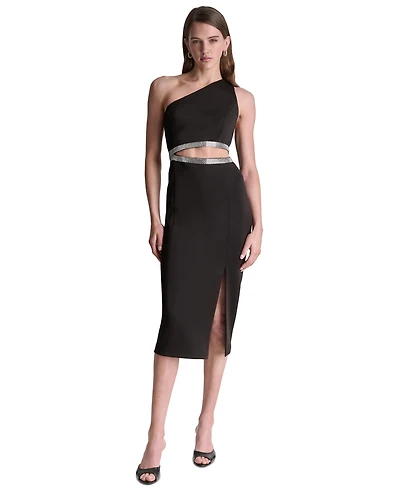 Bcbg Women's Scuba Midi Dress