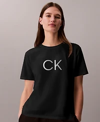 Calvin Klein Performance Women's Classic Fit Crewneck Short-Sleeve T-Shirt