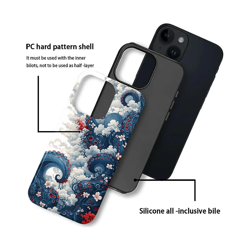 Lisen Dual-Layer Phone Case Compatible with Apple iPhone Air