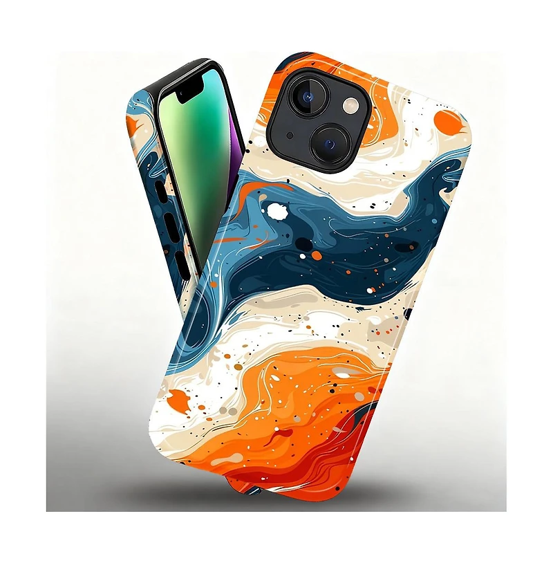 Lisen Dual-Layer Durable Anti-Slip Phone Case for Apple iPhone 15 Plus