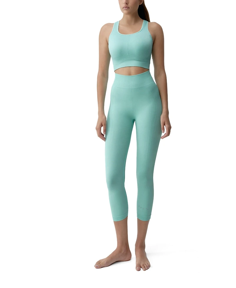 Born Living Yoga Women's Eris Medium-Support Performance Sports Top