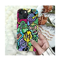 Lisen Neon Mutants 2-Layer Phone Case Compatible with Apple iPhone 15 Pro