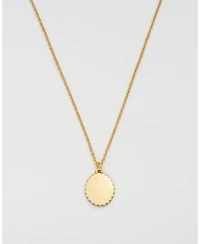 Fable England Eve Floral Necklace in Gold