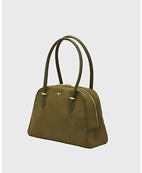 Fable England Amelia Faux Suede Shoulder Bag