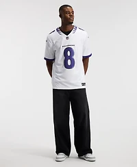 Nike Men's Lamar Jackson White Baltimore Ravens Vapor F.u.s.e. Sewn Down Limited Jersey