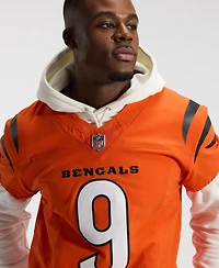 Men's Nike Joe Burrow Orange Cincinnati Bengals Vapor F.u.s.e. Elite Jersey