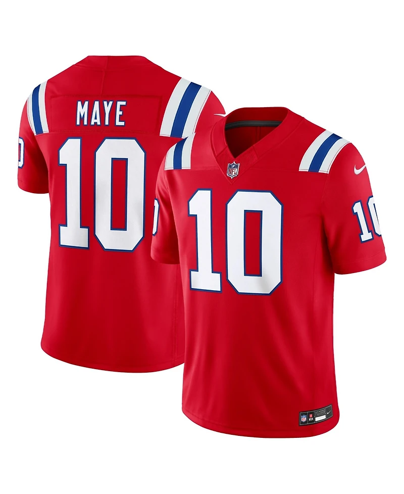 Nike Men's New England Patriots Drake Maye Vapor F.u.s.e. Stitched Alternate Jersey