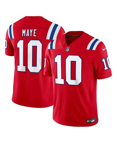 Nike Men's New England Patriots Drake Maye Vapor F.u.s.e. Stitched Alternate Jersey