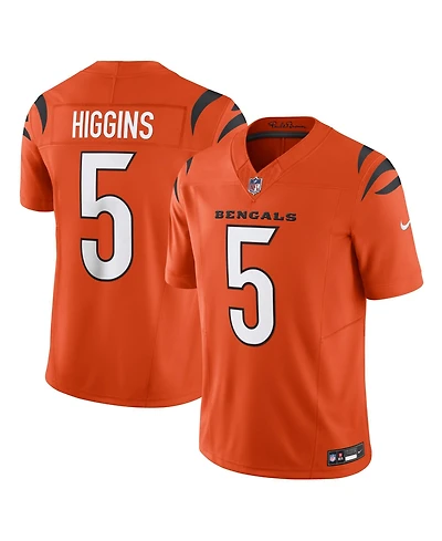 Men's Nike Tee Higgins Orange Cincinnati Bengals Vapor F.u.s.e. Limited Alternate 1 Jersey