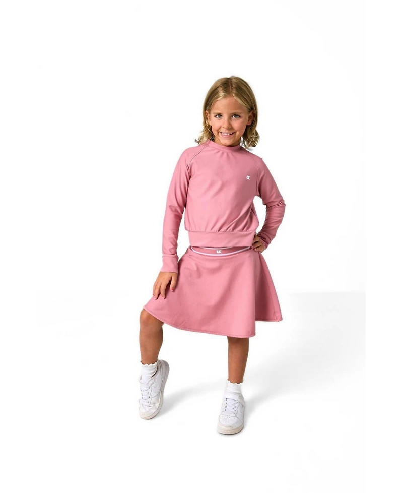 Courtside Kids Toddler Girls 2-16 Crewneck Pullover