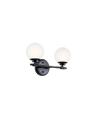 Kichler Benno 2-in 2-Light Industrial Vanity Light