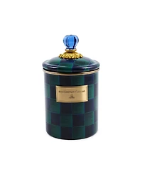 MacKenzie-Childs Juniper Check Medium Canister