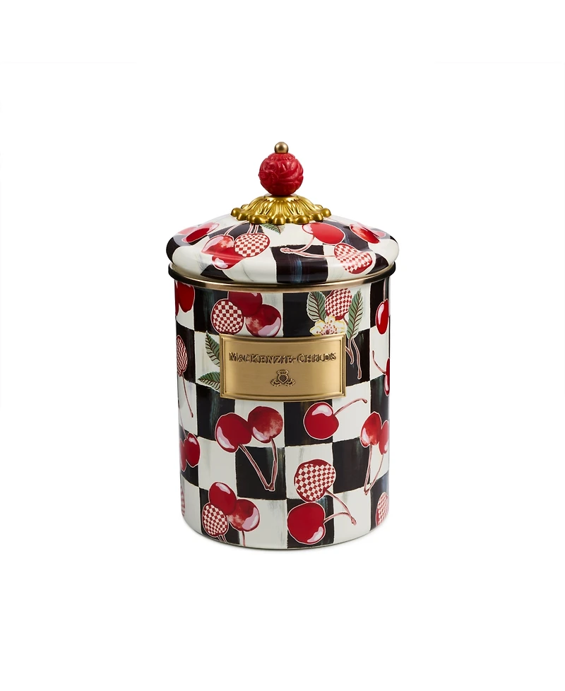 MacKenzie-Childs Mon Cheri Medium Canister