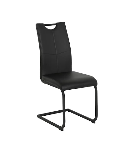 Streamdale Furniture Modern Pu Upholstered Dining Chairs (Set of 4)