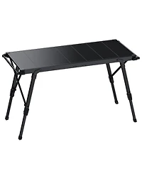 Piscifun Igt Modular Camping Table Adjustable Height Aluminum Portable Outdoor Cooking Bbq