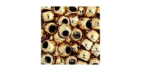 John Bead Metalized Plastic Crow Beads for Diy Jewelry Making
