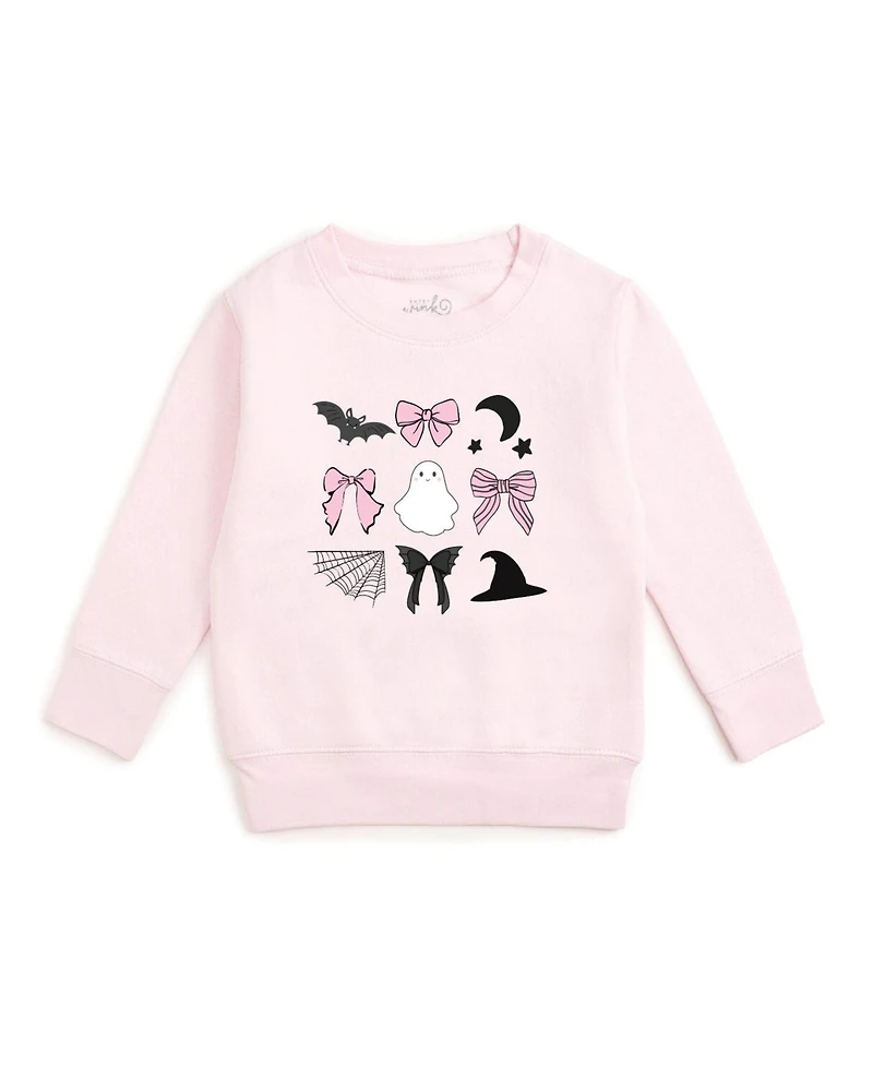 Sweet Wink Big Girls 10-12 Spooky Coquette Halloween Sweatshirt