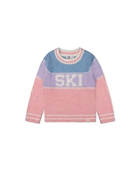 Deux par Little and Big Girl ( 6 to 12 ) Sweater with Ski Jacquard