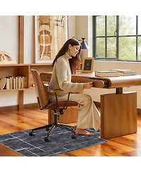 Danrong Heavy Duty Office Chair Mat For Hardwood Floors And Tile Floor Protector