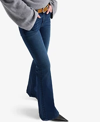 7 For All Mankind Women's Bootcut Tailorless Mid-Rise Jeans
