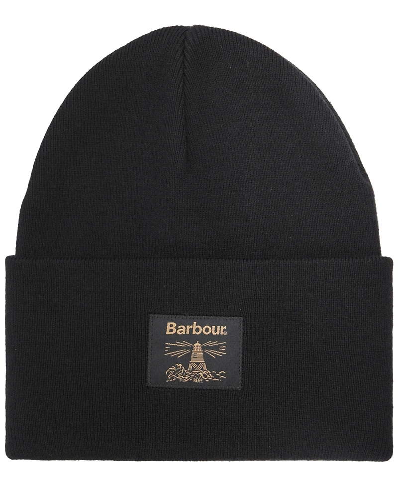 Barbour Rib-Knit Cotton-Blend Harton Beanie