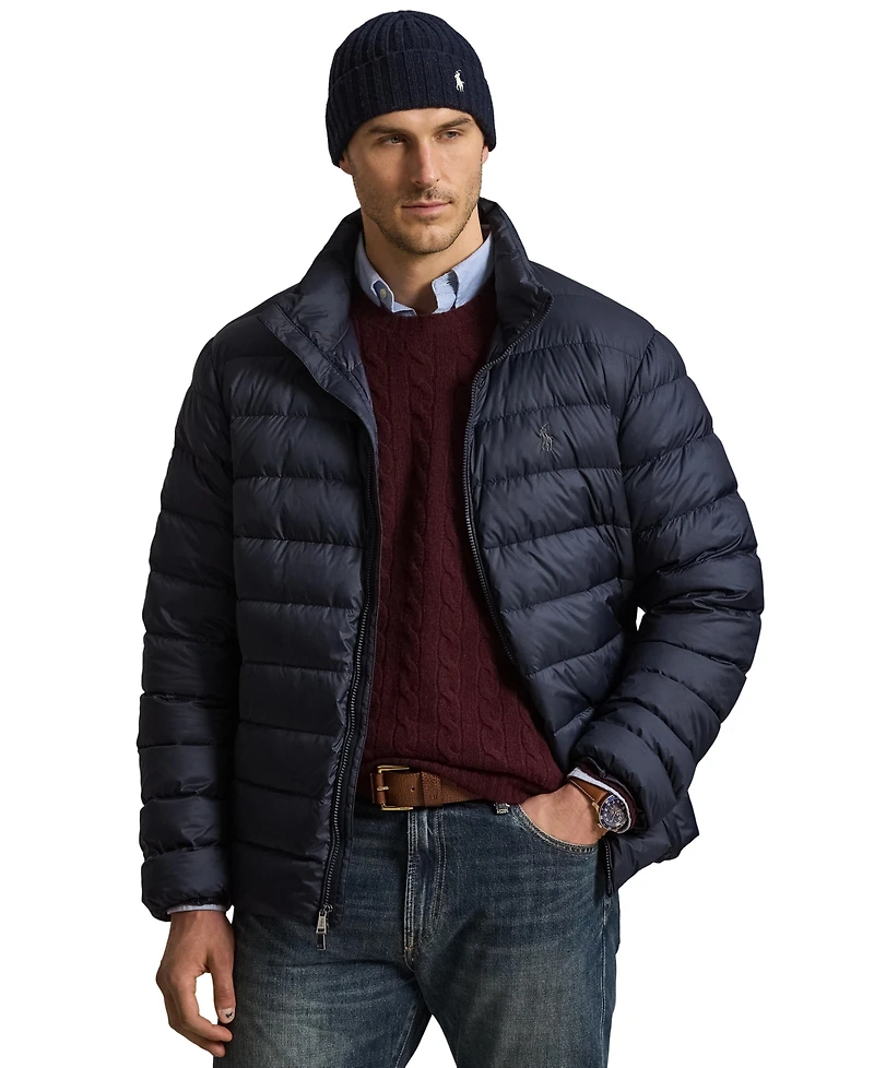 Polo Ralph Lauren Men's Big & Tall The Colden Puffer Packable Down Jacket