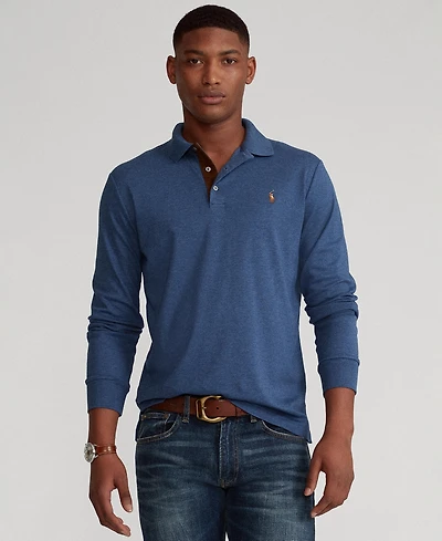 Polo Ralph Lauren Men's Big & Tall Soft Cotton Long-Sleeve Shirt