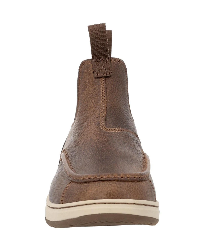 Georgia Boot Men's Eagle SuperLyte Moc-Toe Leather Boots