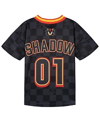 Sonic The Hedgehog Toddler Boys' 2T-5T V-Neck Mesh Short-Sleeve Soccer Jersey