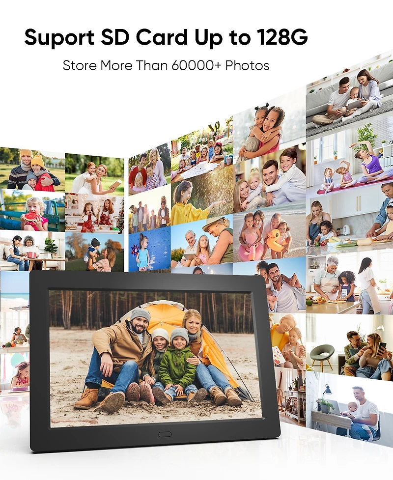 Eco4Life 7" Digital Photo Frame with Remote Control