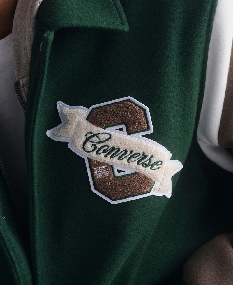 Converse Men's Letterman Varsity Jacket