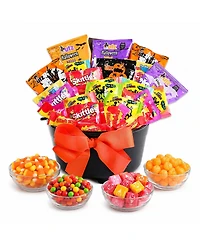 Beyond the Bow Gifts Witch's Cauldron of Treats Gift Basket, 30-Pieces