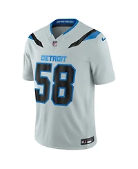 Nike Men's Penei Sewell Silver Detroit Lions 2026 Rivalries Collection Vapor F.u.s.e Stitched Limited Jersey