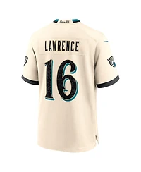 Nike Men's Trevor Lawrence Natural Jacksonville Jaguars 2026 Rivalries Collection Game Jersey